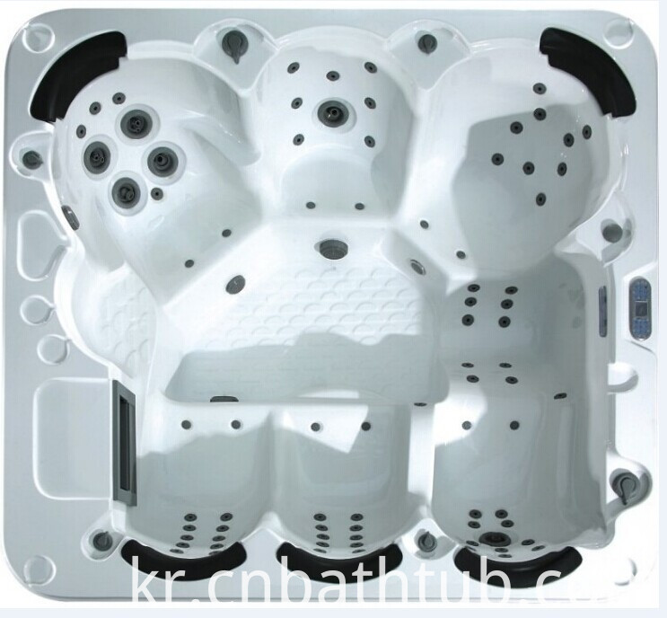 2014 European-Style Square Pedestal Outdoor SPA Bath (JL094)